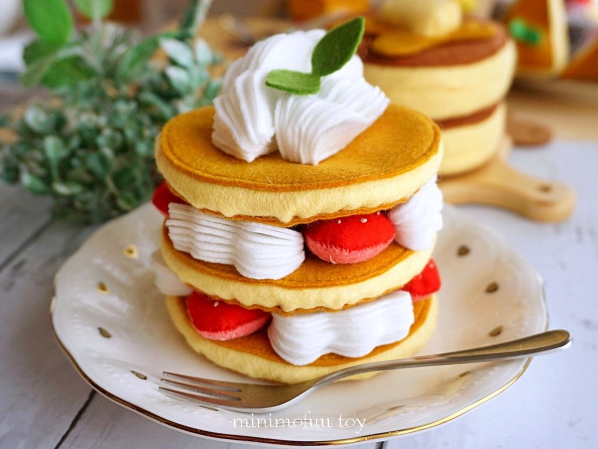 フェルトパンケーキセット Amazon.co.jp: フェルトのパンケーキセット