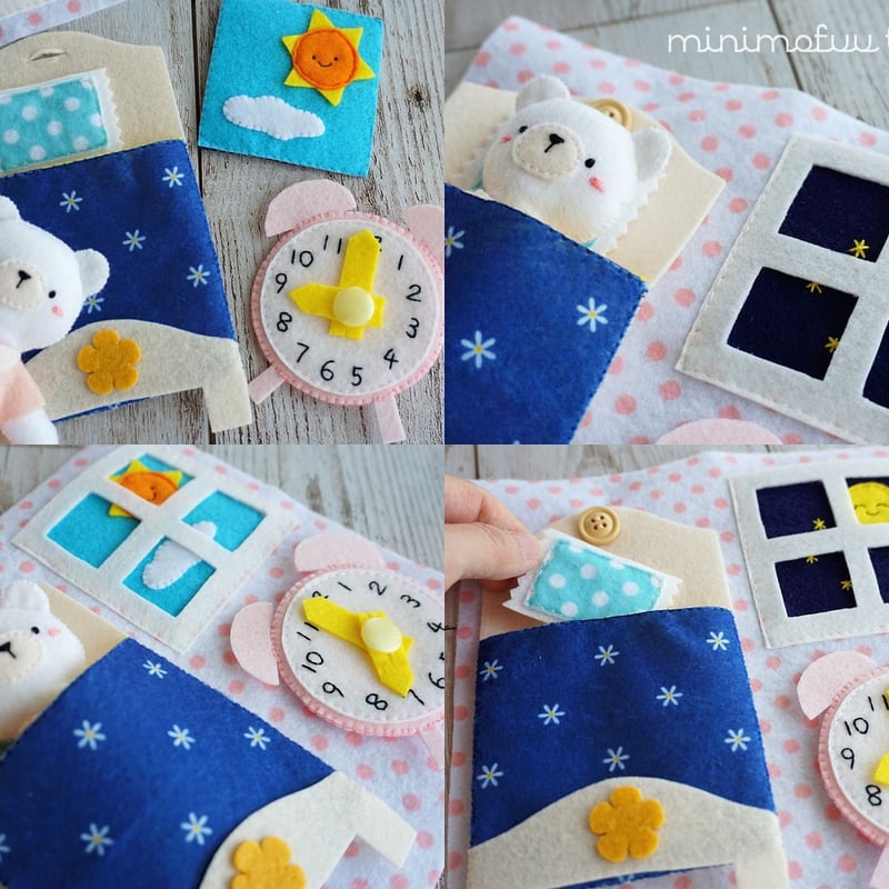 フェリシモ レトロでかわいい仕かけ布絵本 3セット フェリシモ ママ