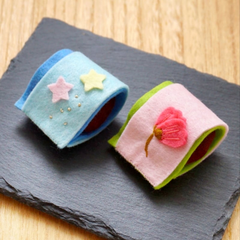 型紙レシピ】フェルトの和菓子 | minimofuu toy's shop