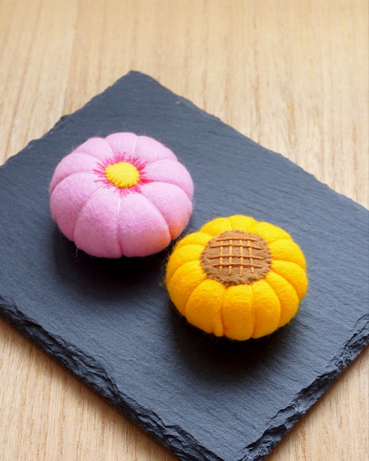 PDF型紙レシピ】フェルトの和菓子 | minimofuu toy's shop