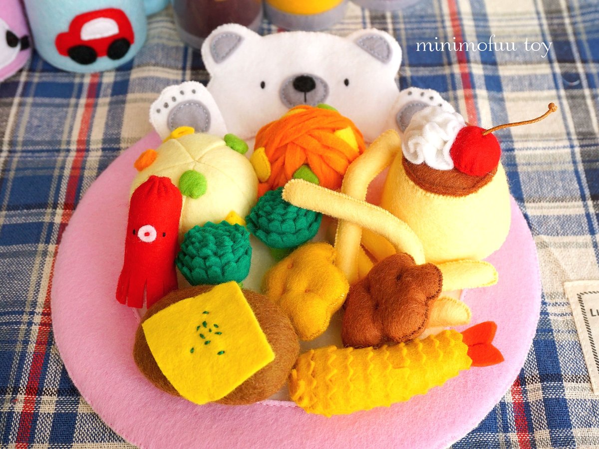 ⑧フェルトままごと姫ケーキオーダーページ