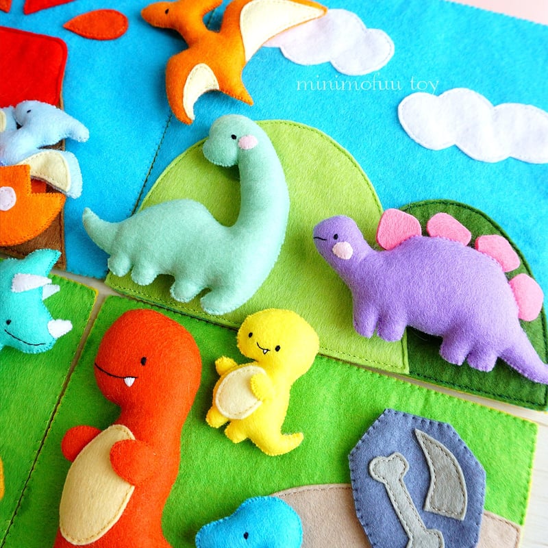 恐竜博士さま専用　フェルトマスコット9人 恐竜博士さま専用 フェルトマスコット9人 恐竜博士さま専用 フェルト