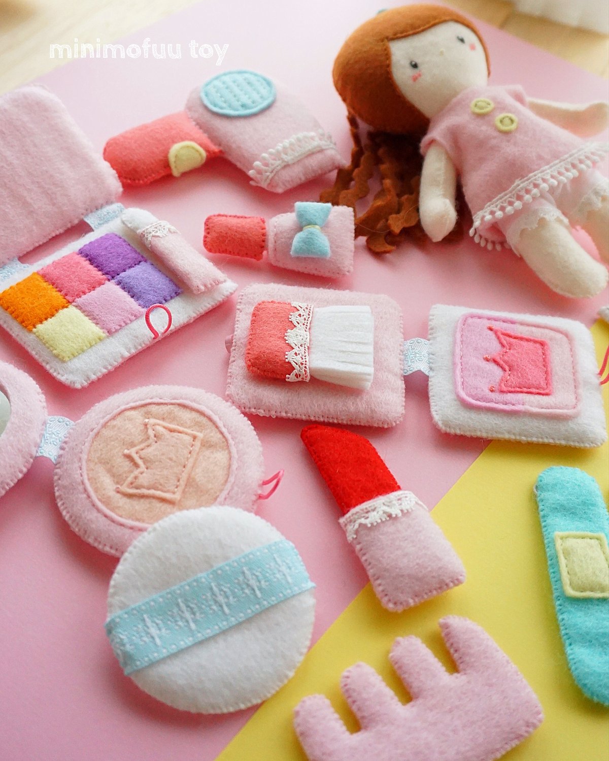 型紙レシピ】メイクセット(平面デザイン) | minimofuu toy's shop