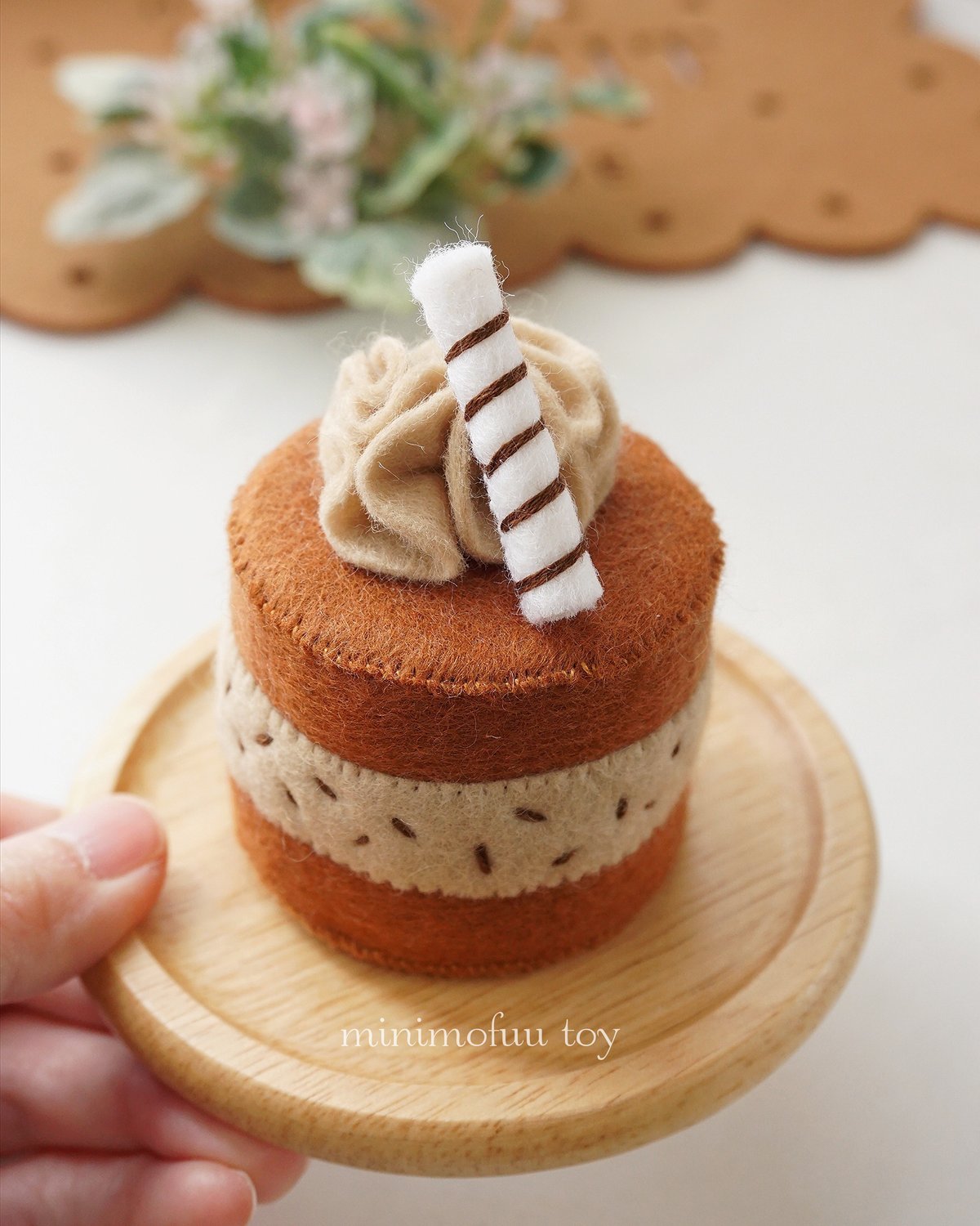 型紙レシピ】フェルトのプチケーキセット | minimofuu toy's shop