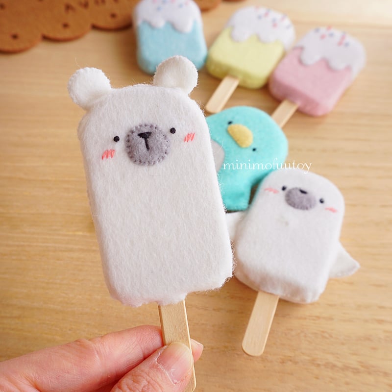 型紙レシピ】アイスクリーム＆ソフトクリーム | minimofuu toy's shop