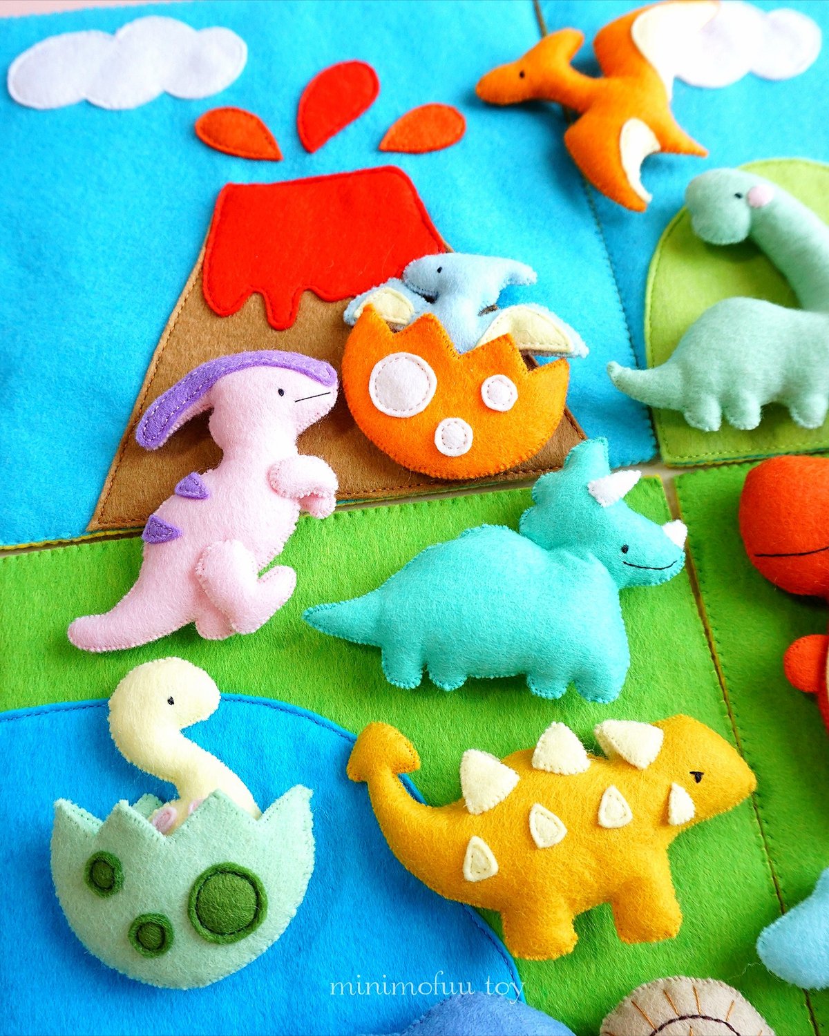 恐竜博士さま専用　フェルトマスコット9人 恐竜博士さま専用 フェルトマスコット9人