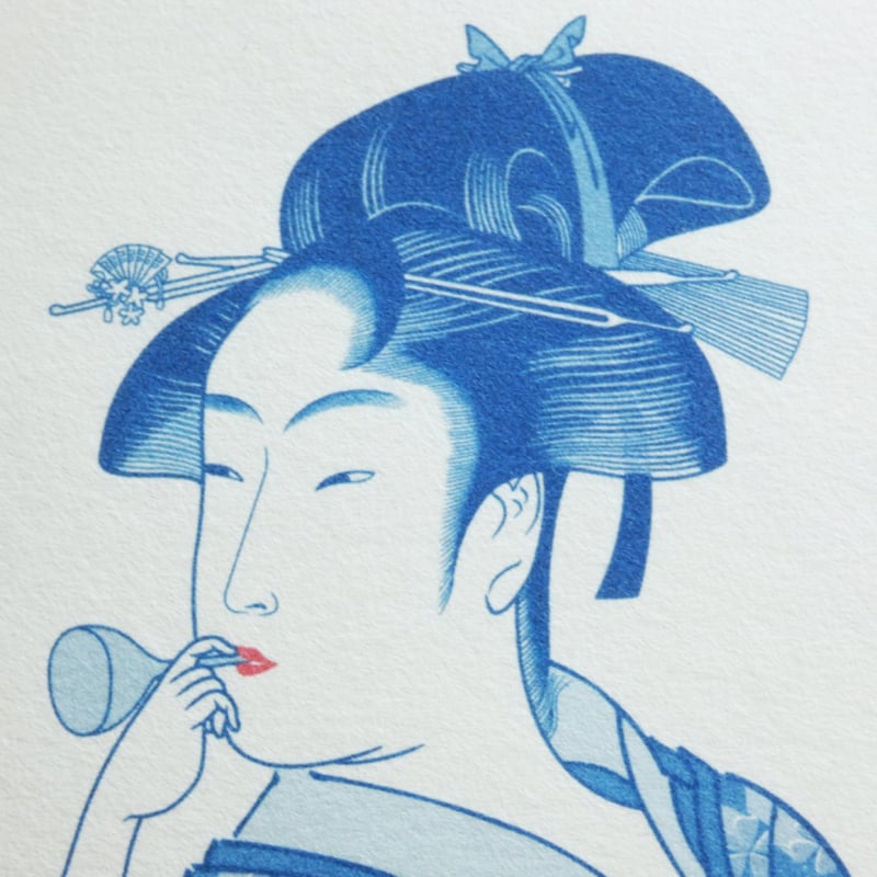 歌麿 浮世絵 女性の肖像画 木製フレーム付き(パネル) 歌麿 浮世絵 女性の肖像画 木製フレーム付き(パネル) 楽天市場