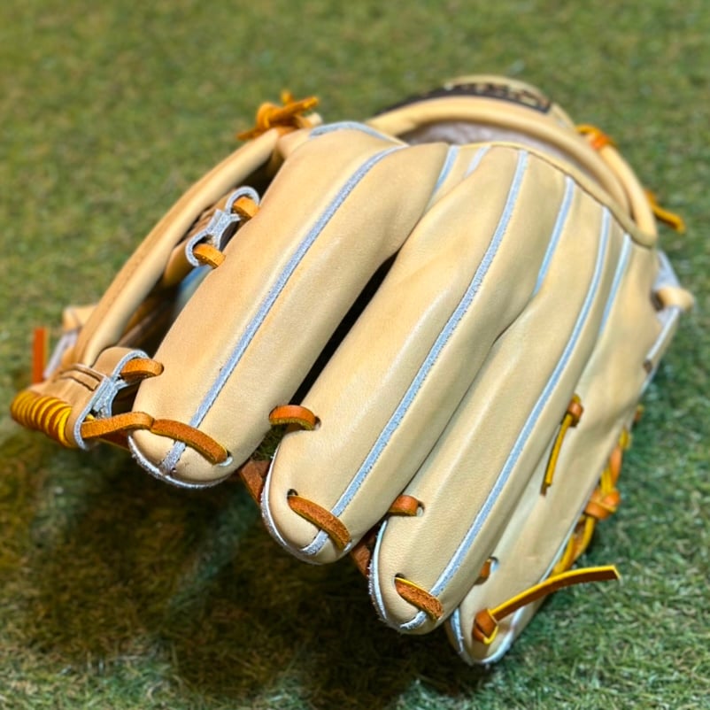 YGS 硬式グラブ EA3 ブラウンオレンジ 店舗良い YGSプロライン 硬式内野用 EA3 ブラウンオレンジ×紐