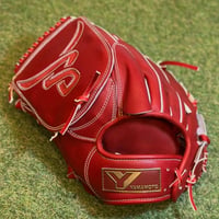 YAMAMOTO Pro Essential　硬式投手用　HP21  ボルドー×紐ボルドー×ステッチホワイト　Yフラットウェブ  左投げ