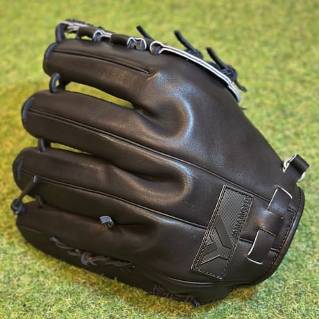 YAMAMOTO Pro Essential　硬式内野用　AR13  ブラック×紐ブラック×ステッチブラック　ショックツーピースウェブ