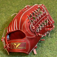 YAMAMOTO Pro Essential 硬式小指2本入れ専用内野用 H6 ネオンイエロ