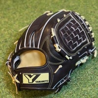 YAMAMOTO Pro Essential 硬式小指2本入れ専用内野用 H6 ボルドー×紐