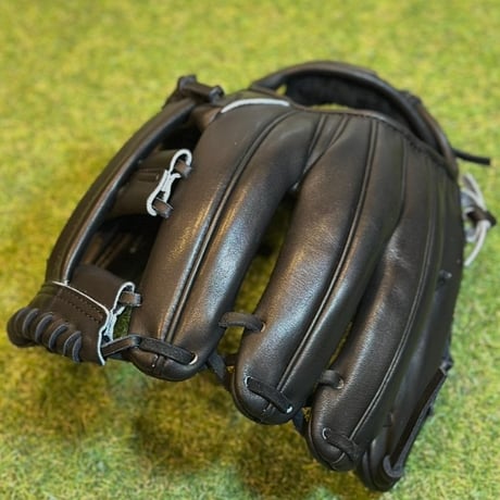 YAMAMOTO Pro Essential　硬式内野用　EA3  ブラック×紐ブラック×ステッチブラック　クロスウェブ