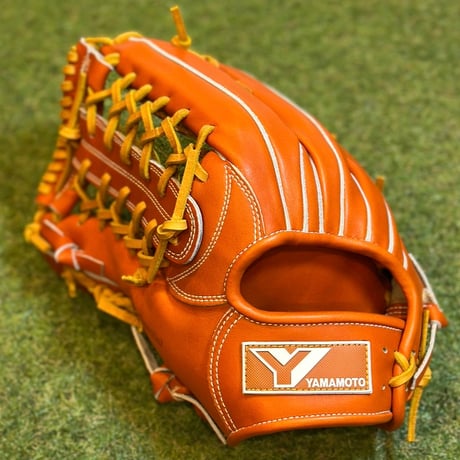 山本グラブスタジオYGS 硬式グラブ　EA3 オレンジ×タン 山本グラブスタジオYGS 硬式グラブ EA3 オレンジ×タン