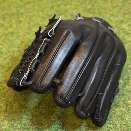 YAMAMOTO Pro Essential　硬式内野用　AR13  ブラック×紐ブラック×ステッチブラック　ショックツーピースウェブ