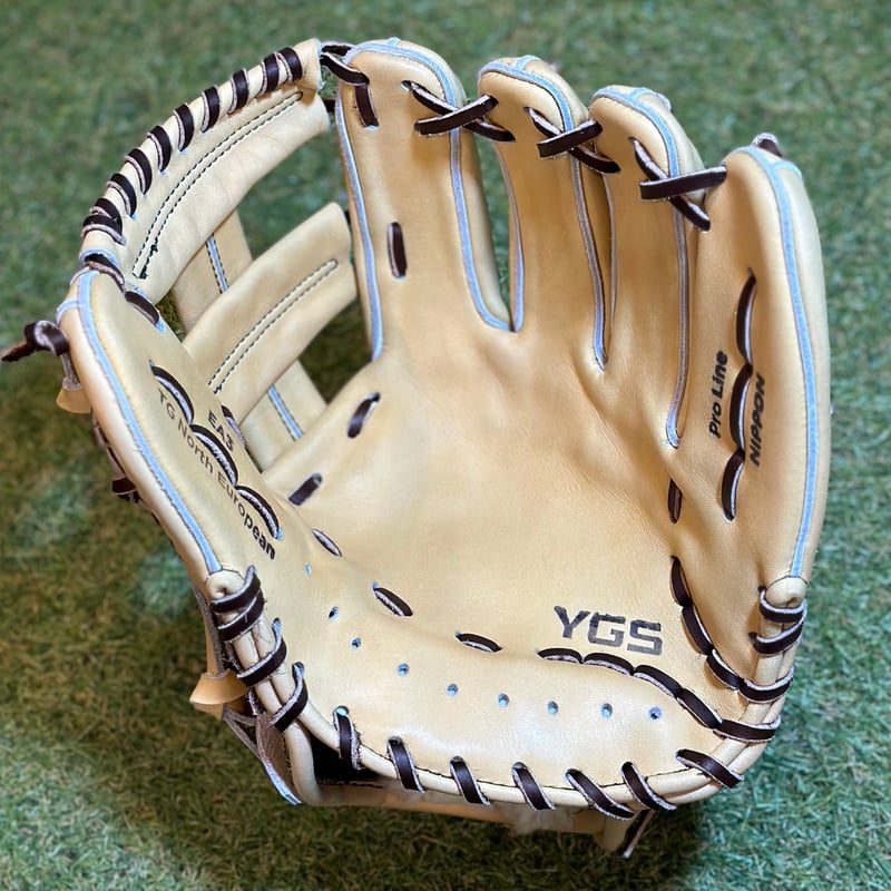 YGSプロライン 硬式内野用 EA3 クリーム×紐ブラウン×ステッチ YGSプロライン 硬式内野用 EA3 クリーム×紐ブラウン×ステッチ