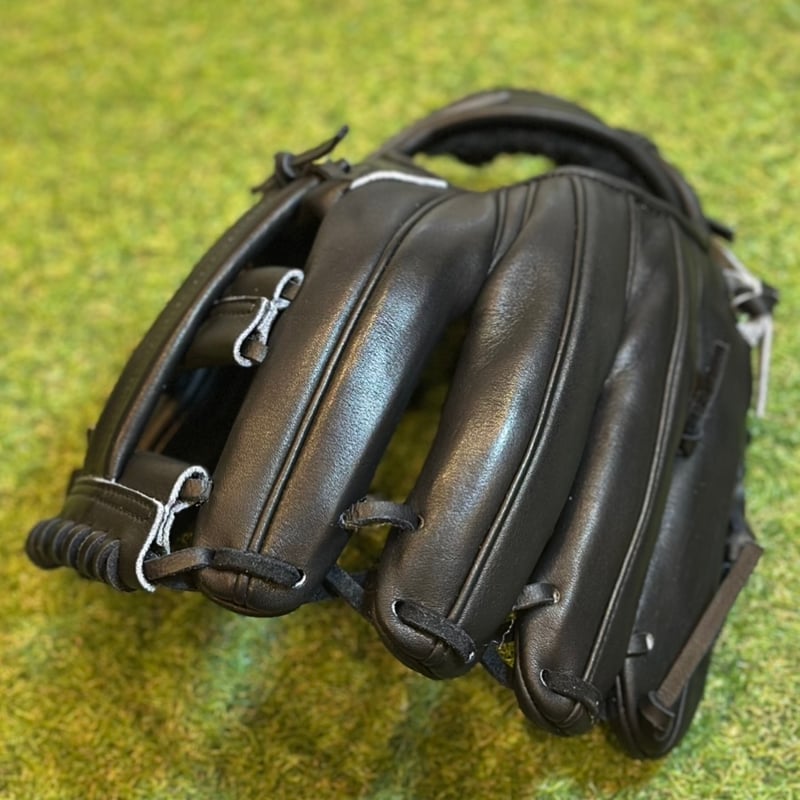 YAMAMOTO Pro Essential 硬式内野用 EA3 ブラック×紐ブラック×ステ