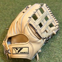 YAMAMOTO Pro Essential 硬式小指2本入れ専用内野用 H6 ブラック×紐