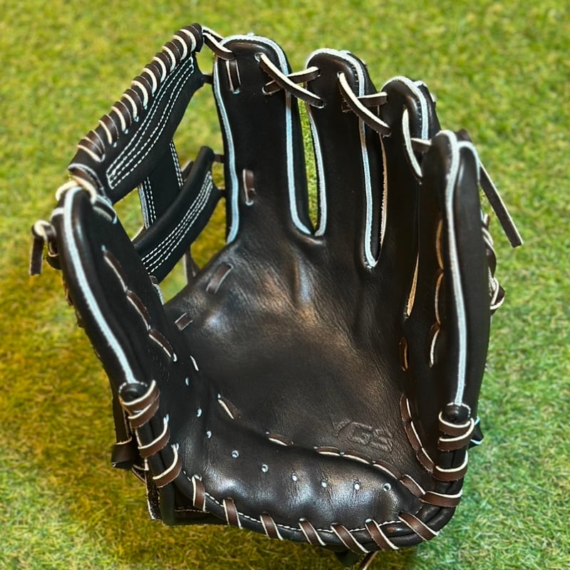 超限定品 未使用 YGS 硬式 内野手EA3 ART プロライン ジュテルレザー YGSプロライン 硬式内野用 EA3 Yブラック×紐タン×ステッチ