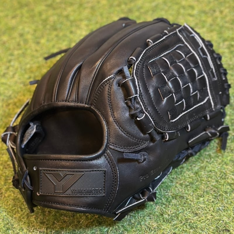 YAMAMOTO Pro Essential 硬式内野手用 YAMAMOTO Pro Essential 硬式内野用 MK2 ブラック×紐ブラック