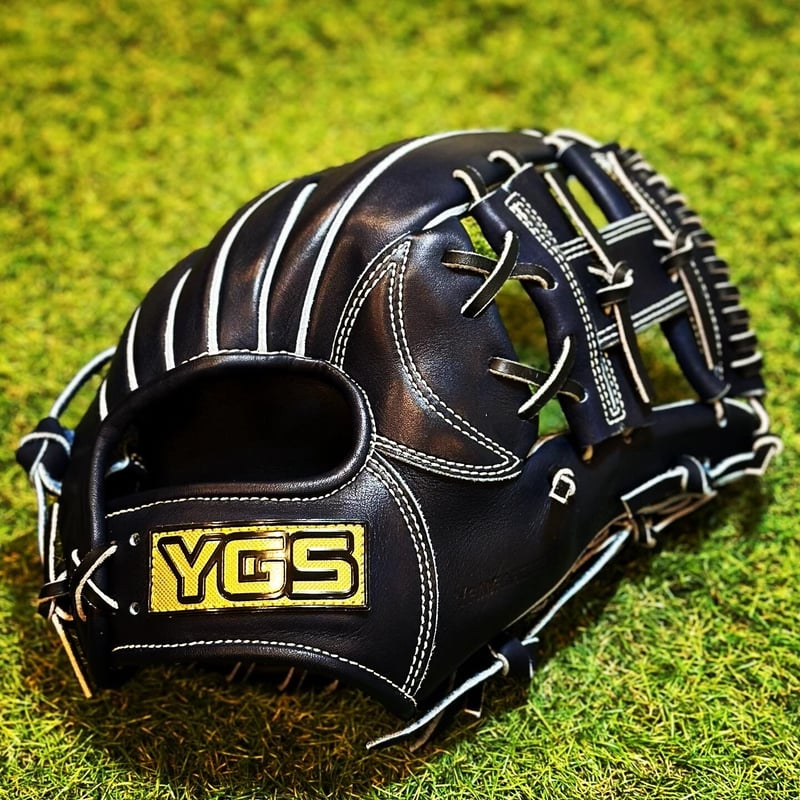 YGSプロライン 硬式内野用 G6S Yブラック×ブラック Hウェブ | 山本