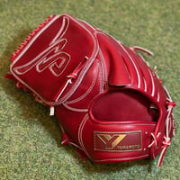 YAMAMOTO Pro Essential　硬式投手用　HP21  ボルドー×紐ボルドー×ステッチホワイト　Yフラットウェブ  左投げ