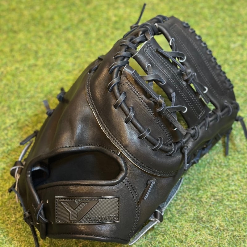 YAMAMOTO Pro Essential ファーストミット 32F ブラック×紐ブラック