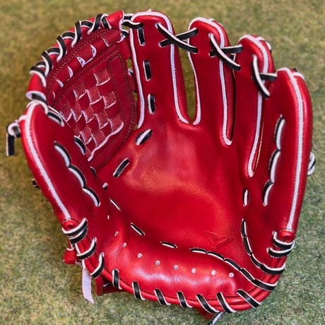 YAMAMOTO Pro Essential　硬式内野用　EA3  ボルドー×紐ブラック×ステッチブラック　バスケットウェブ