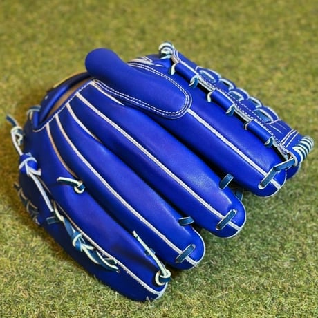 YAMAMOTO Pro Essential　硬式投手用　HP21  ロイヤルブルー×紐ブルー×ステッチホワイト　バスケットウェブ　ミット用皮革使用　左投げ