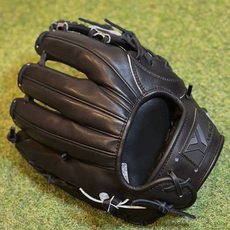 YAMAMOTO Pro Essential　硬式内野用　EA3  ブラック×紐ブラック×ステッチブラック　Hウェブ