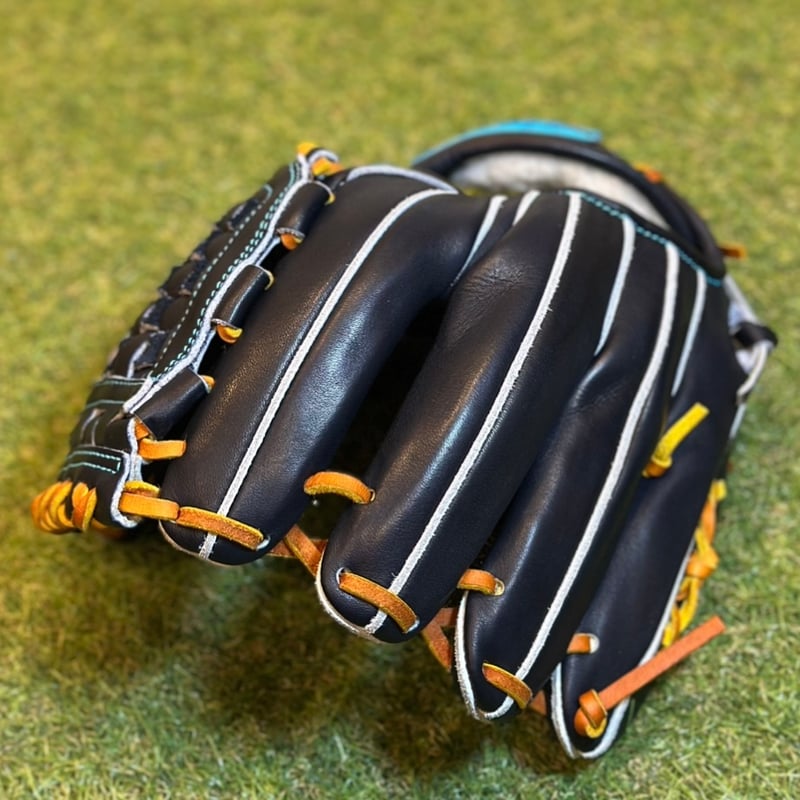 YAMAMOTO Pro Essential 硬式内野用 EA3 Yブラック×紐タン×ステッ