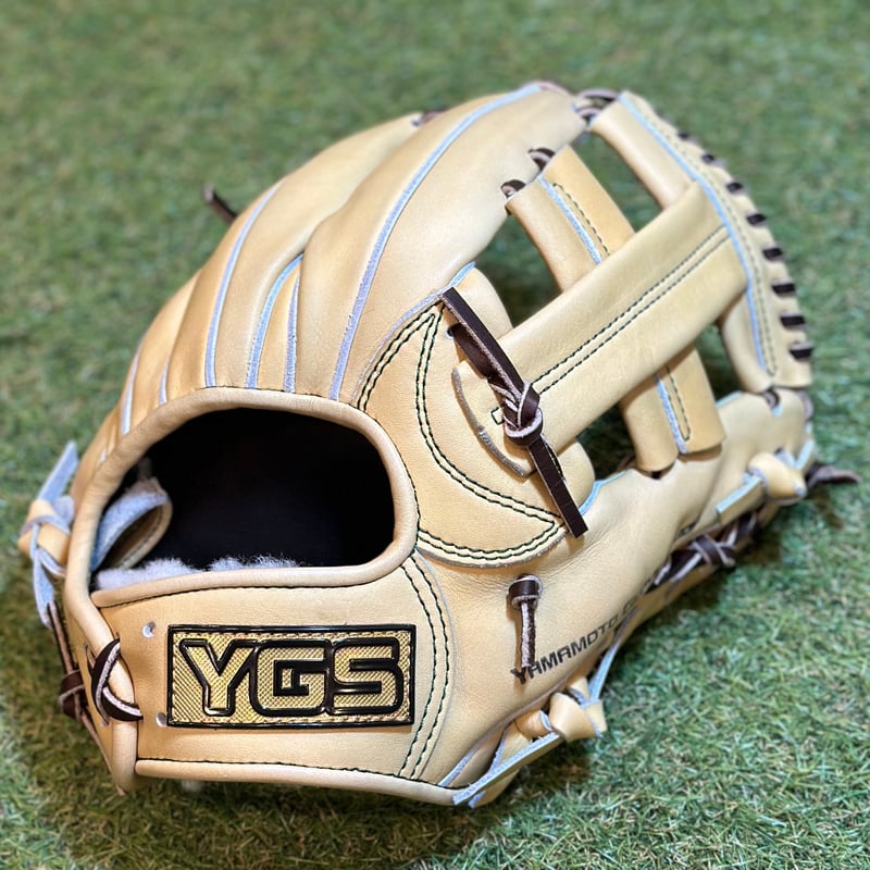 YGSプロライン 硬式内野用 EA3 クリーム×紐ブラウン×ステッチ YGSプロライン 硬式内野用 EA3 クリーム×紐ブラウン×ステッチ