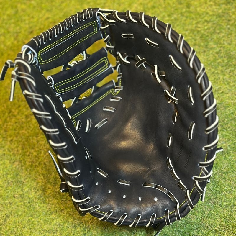 YAMAMOTO Pro Essential ファーストミット 32F Yブラック×紐ブラッ