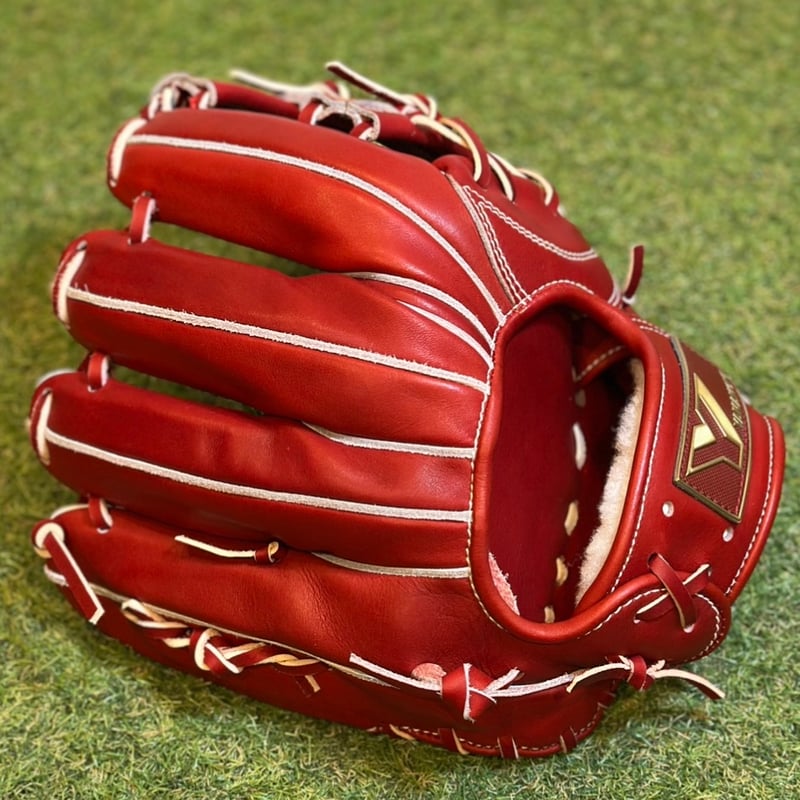 YAMAMOTO Pro Essential 硬式内野用 EA3 ボルドー×紐ボルドー×ステ