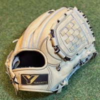 YAMAMOTO Pro Essential　硬式内野用　EA3  クリーム×紐ブラウン×ステッチブラウン　バスケットウェブ
