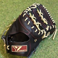 YAMAMOTO Pro Essential 硬式内野用 MK2 ボルドー×紐タン×ステッチ