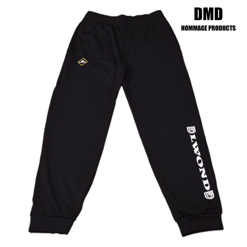 DMD EURO LOOSE JERSEY PANTS BLACK | LWOND OFF