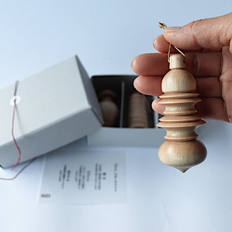 「木と」のクリスマスオーナメント2023　( オーナメント3個+保管箱 )　※期間限定販売
