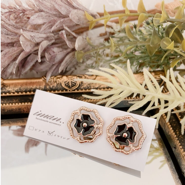 rococo調ペールイエローフラワーリース 造花 直径約42cm