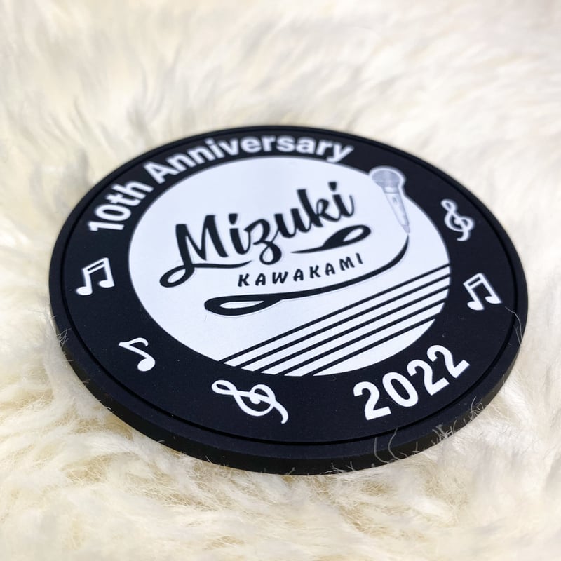 川上実津紀 10周年記念コースター | Mizuki Kawakami ONLINE STORE