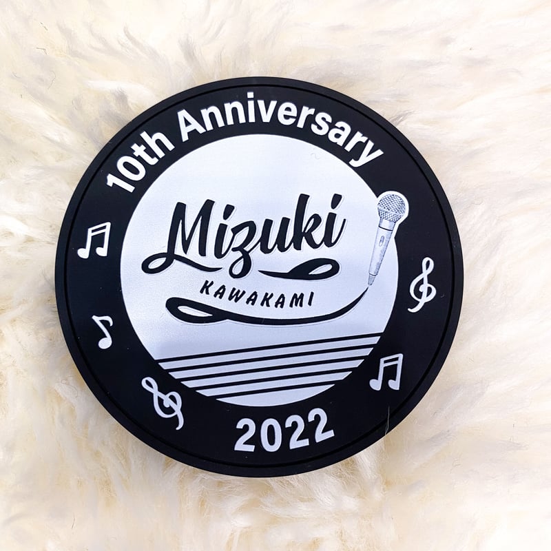 川上実津紀 10周年記念コースター | Mizuki Kawakami ONLINE STORE