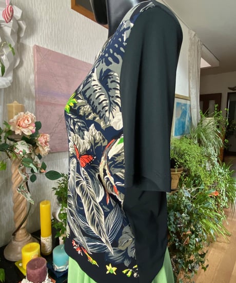 鳥や花、虫たちと葉っぱのTシャツ 〜TOKUKO 1er VOL