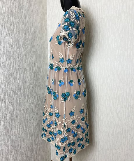 花柄ワンピ 〜mila schon BLUE LABEL