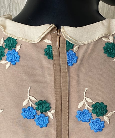 花柄ワンピ 〜mila schon BLUE LABEL