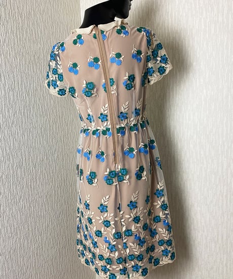 花柄ワンピ 〜mila schon BLUE LABEL