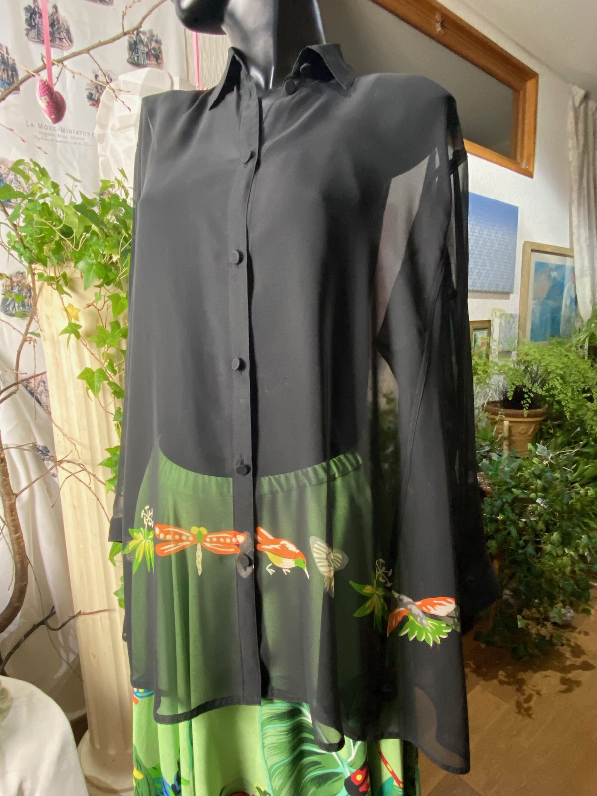 TOKUKO 1er VOL　変形シアーブラウス　モロッコ　民族　人柄　Fes TOKUKO 1er VOL 変形シアーブラウス モロッコ 民族 人柄 Fes