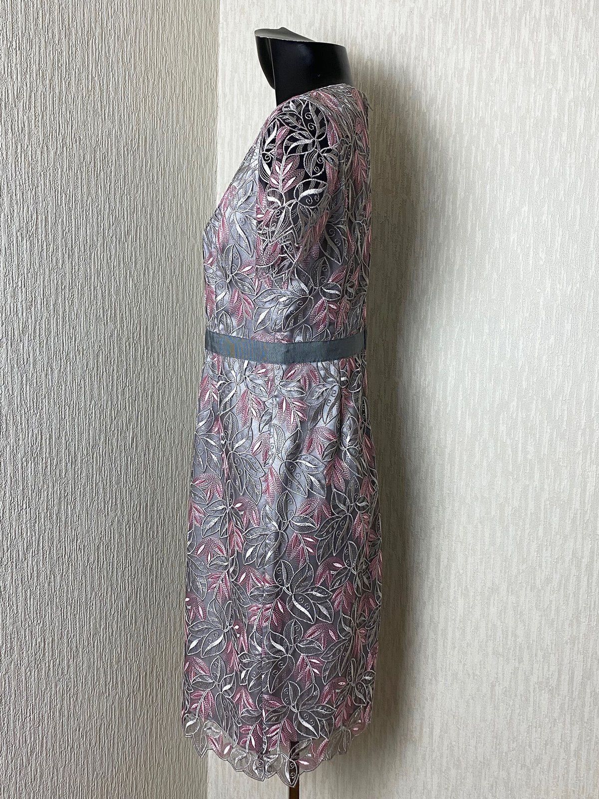 ピンクとグレーのラグジュアリーワンピ 〜LESTERA | Salon de ELETTO 