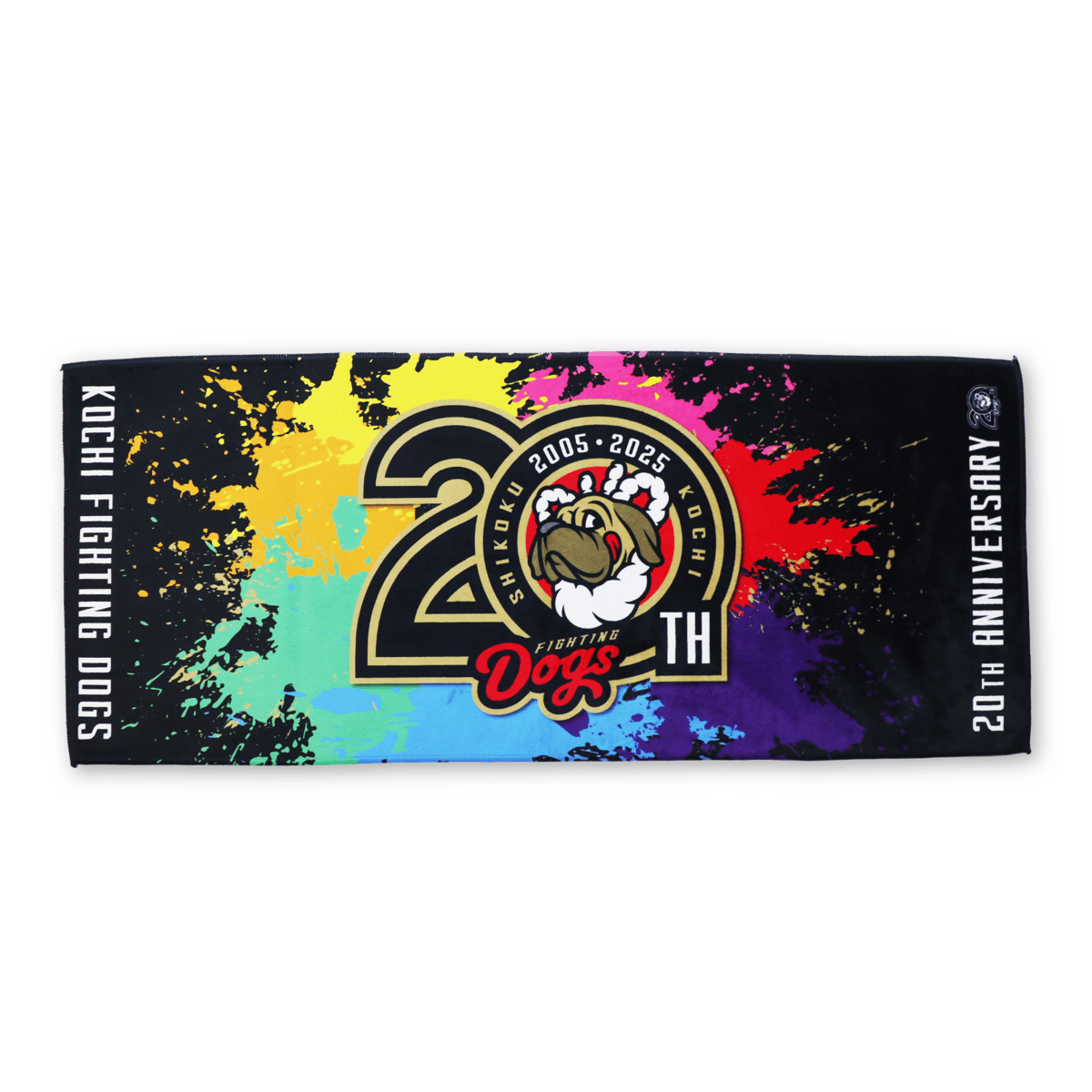 20th 記念タオル black | 高知FD公式オンラインショップ