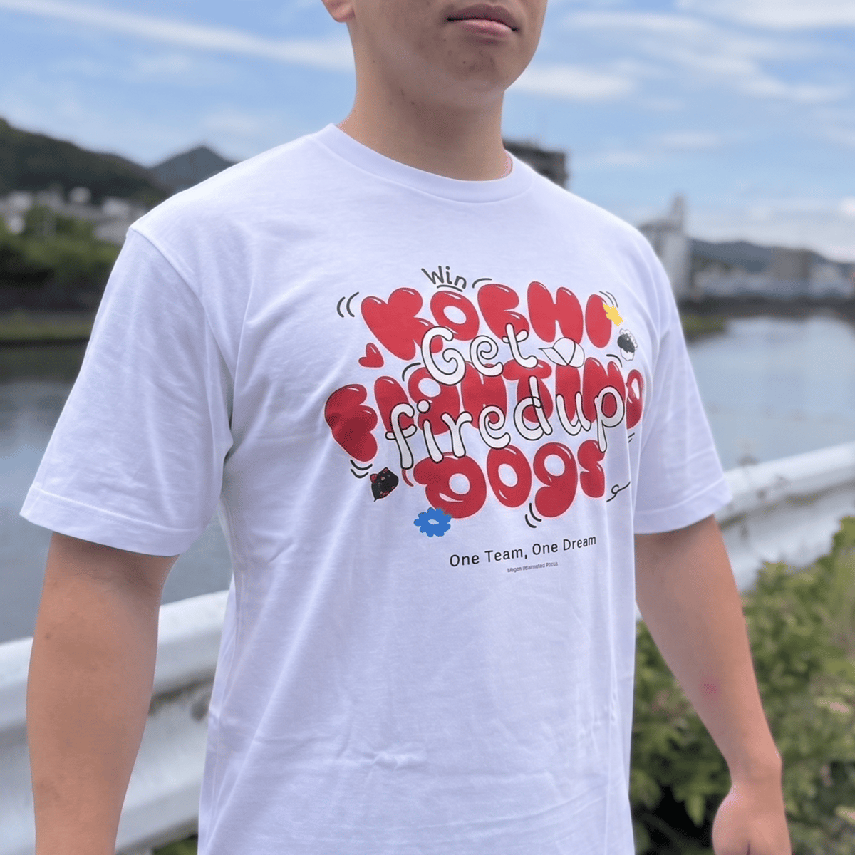 DogsTシャツ2026 ホワイト | 高知FD公式オンラインショップ