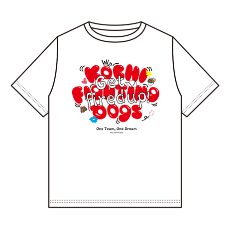DogsTシャツ2026　ホワイト